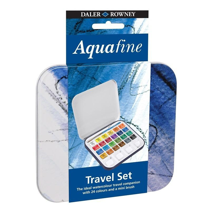 Daler-Rowney Aquafine Artists Watercolour Paint Brush - Flat